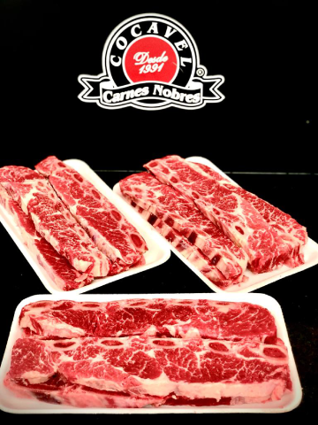 Assado de tiras bovino